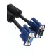 Кабель VCOM VVG6460-5MO удлинительный Монитор-SVGA card (15M-15F) 5m, 2 фильтра