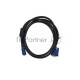 Кабель VCOM VVG6460-1.8 Кабель удлинительный Монитор-SVGA card (15M-15F) 1.8m, 2 фильтра       