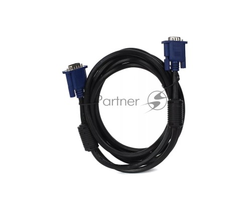 Кабель монитор-SVGA card (15M-15M) 3.0м 2 фильтра VCOM