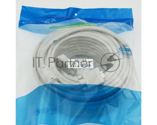 Кабель VGA DB15 (m)/DB15 (m) 30м феррит.кольца (CABLE30)
