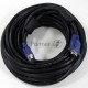 Кабель VCOM VVG6448-15M(C) Кабель монитор-SVGA card (15M-15M) 15м 2 фильтра     
