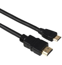 Exegate EX257910RUS Кабель HDMI to miniHDMI (19M -19M) 1м Exegate, ver1.4, позолоченные контакты