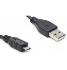 Cablexpert Кабель USB 2.0 Pro AM/microBM 5P, 1м, черный, пакет (CC-mUSB2-AMBM-1M)