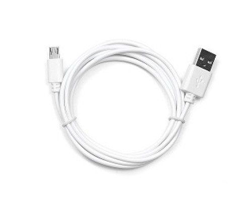 [кабели] Cablexpert Кабель USB 2.0 Pro AM/microBM 5P, 1.8м, белый, пакет (CC-mUSB2-AMBM-6W)