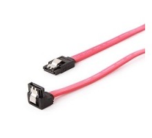 Cablexpert Кабель интерфейсный SATA 50см, угловой разъем, 7pin/7pin, защелка, пакет (CC-SATAM-DATA90)