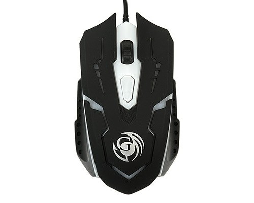 [Мышь] Мышь MGK-05U Dialog Gan-Kata - игровая, 4 кнопки + ролик прокрутки, USB, черная 