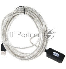 Кабель VCOM VUS7049-5M  USB2.0-repeater, удлинительный активный <Am-->Af> 5м