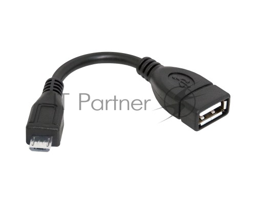 Кабель-переходник Defender microUSB (M) - USB (F)  /для подкл. устр. USB Flash, HDD, мыши, и и т.д./ поддерж. режим OTG.