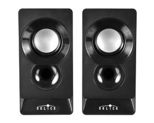 [Колонки Oklick] Колонки Oklick OK-165 2.0 черный 6Вт