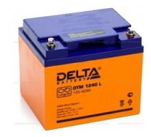 Delta DTM 1240 L (40 А\ч, 12В) свинцово- кислотный аккумулятор  