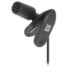 Defender MIC-109 черный, на прищепке, 1,8 м [64109]