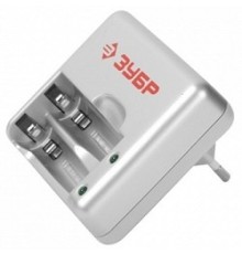 Зарядное устройство ЗУБР для никель-металлгидридных аккумуляторов, в блистере, время зарядки 1 час, 2хААА/АА [59251-2]