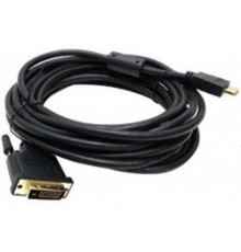 Кабель Buro HDMI-19M-DVI-D-10m 24M/19M 10м позол/ферритовые кольца (HDMI-19M-DVI-D-10M)