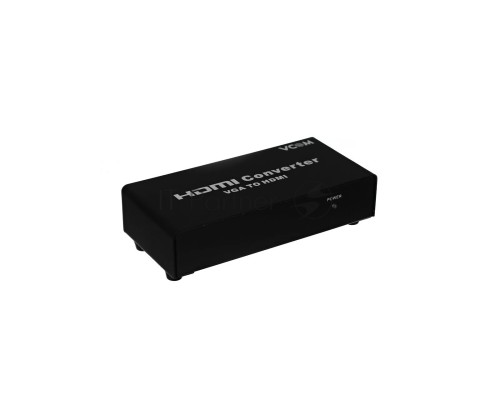 Переходник VCOM DD491 Конвертер VGA + аудио => HDMI