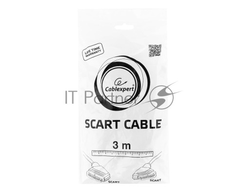 Кабель Кабель аудио/видео Gembird CCV-518, SCART / SCART, 21pin, 3м (CCV-518-3M )