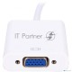 Переходник VCOM CG558  HDMI(M) -> VGA(F)