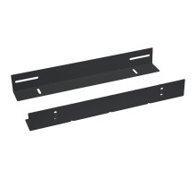 Cabeus JH05-06-100KG-BK Направляющие в шкафглубиной 600мм для установки серверногооборудования, пара, усиленные до 100кг, цветчерный (RAL 9004)