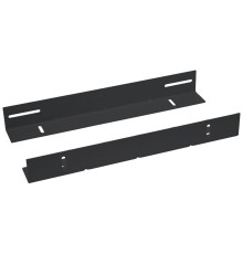 Cabeus JH05-06-100KG-BK Направляющие в шкафглубиной 600мм для установки серверногооборудования, пара, усиленные до 100кг, цветчерный (RAL 9004)