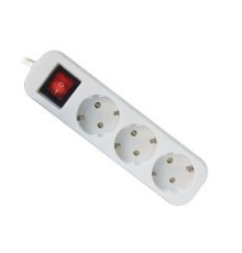 Defender Удлинитель S330 3.0 м, 3 розетки [99234] выключатель, с заземлением