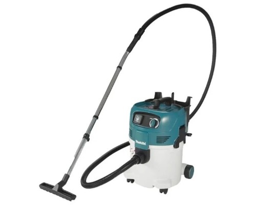 [Пылесосы строительные] Makita VC3012L Пылесос (влсух),{1200Вт,3700лм,250мбар,30л,шланг36ммх3.5м,10.0кг,кор,2нас,2 псб,щетка,2адапт,2труб}