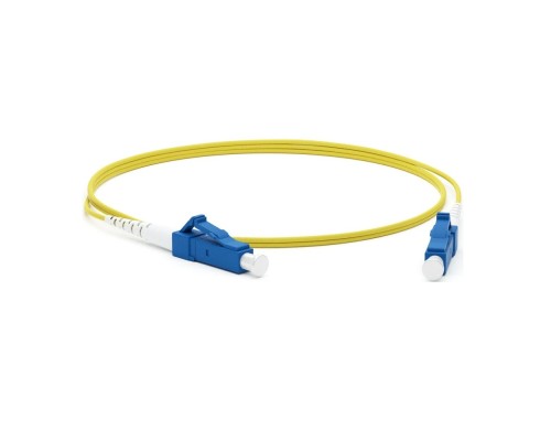 [Патч-корд] Hyperline FC-S2-9-LC/­UR-LC/­UR-H-1M-LSZH-YL Патч-корд волоконно-оптический (шнур) SM 9/­125 (OS2), LC/­UPC-LC/­UPC, 2.0 мм, simplex, LSZH, 1 м