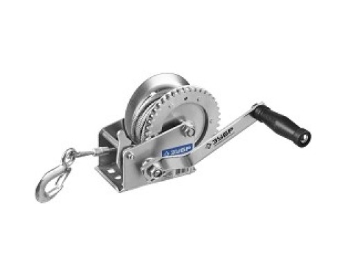 [Лебедки, тросы, таль цепная] Лебедка ручная барабанная ЗУБР 