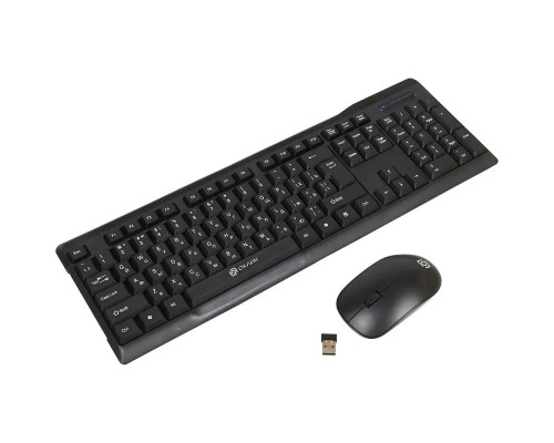 [Клавиатура] Клавиатура + мышь Oklick 230M  Black, USB, беспроводные [412900]