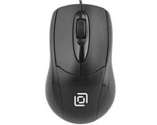 [Мышь] Oklick 305M черный оптическая (1000dpi) проводная USB (2but) [412850]