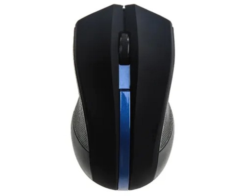 [Мышь] Oklick 615MW черный/синий оптическая (1200dpi) беспроводная USB (2but) [412862]