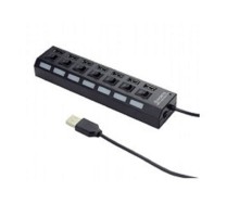 Gembird UHB-U2P7-02 Концентратор  USB2.питание блистер
