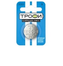 Трофи CR2032-1BL (10/240/38400) (1шт. в уп-ке)