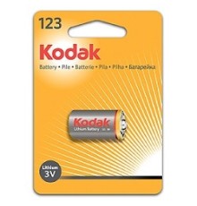 Kodak CR123(A) [ K123LA] (6/12/9000) ULTRA (1 шт. в упаковке)