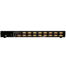 Переключатель электронный, 16 портов PS2/USB, доступ по IP 16 PORT PS/2-USB KVMP SWITCH ON THE NET