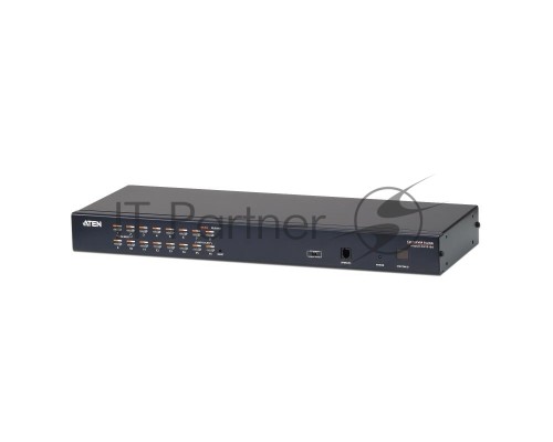 Переключатель электронный ATEN 1-Console 16-Port Cat 5 High Density KVM