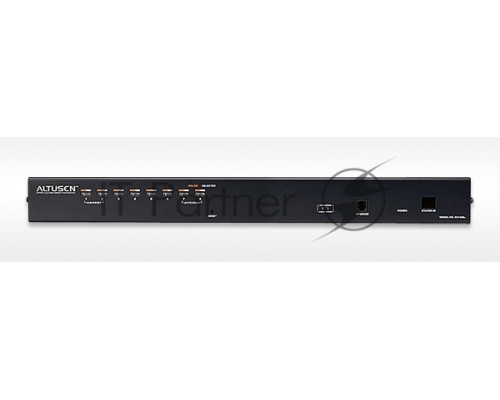 Переключатель электронный ATEN 1-Console 8-Port Cat 5 High Density KVM