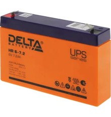 Delta HR 6-7.2 (7.2 А\ч, 6В) свинцово- кислотный аккумулятор  