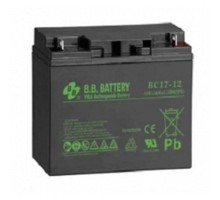 АКБ B.B. Battery BC 17-12 (12V 17Ah  ДхШхВ 181х76х166 мм, масса 5,62 кг) клеммы B1