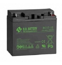 АКБ B.B. Battery BC 17-12 (12V 17Ah  ДхШхВ 181х76х166 мм, масса 5,62 кг) клеммы B1