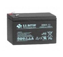 АКБ B.B. Battery HR 9-12 (12В 9Ач  =216 Вт/блок, ДхШхВ 151x65x94 мм, масса 2,75 кг) клеммы F2