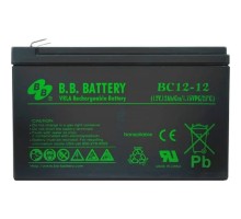 АКБ B.B. Battery BC 12-12 (12V 12Ah  ДхШхВ 151x98x98 мм, масса 3,35 кг) клеммы F2 