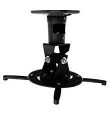 Cactus CS-VM-PR01-BK черный Кронштейн для проектора макс.10кг настенный и потолочный поворот и наклон