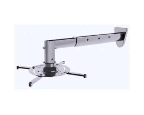 [Крепежи для проекторов] Cactus CS-VM-PR05BL-AL серебристый Кронштейн для проектора макс.10кг настенный и потолочный поворот 