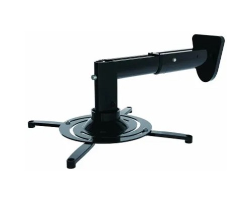 [Крепежи для проекторов] Cactus CS-VM-PR05B-BK черный Кронштейн для проектора макс.10кг настенный поворот и наклон