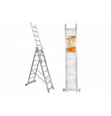 Вихрь Лестница алюминиевая трёхсекционная ЛА 3х10 [73/5/1/17]