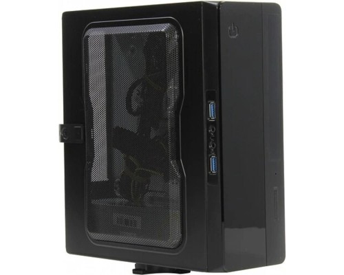 [Корпус] EQ101BK PM-200ATX  U3.0*2AXXX  Slim Case  (PSU Powerman) [6117414]