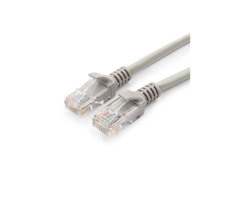 [Коммутационный шнур] Cablexpert Патч-корд UTP PP12-0.5M кат.5, 0.5м, литой, многожильный (серый)