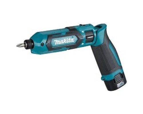 [Дрель, Шуруповерт] Makita TD022DSE Отвертка ак(уд),{7.2В,2х1Ач Li-ion,2450обм,25Нм,6-ти гран14
