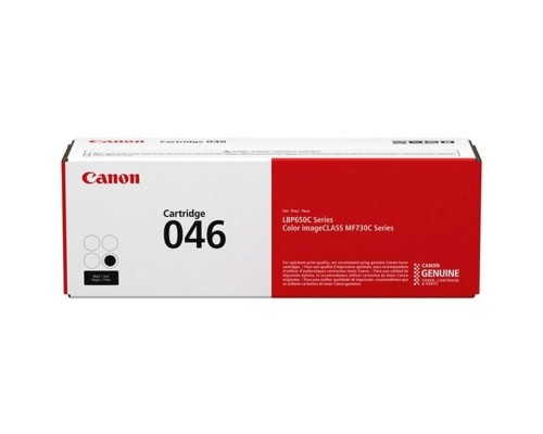 [Расходные материалы] Canon Cartridge 046BK  1250C002 Тонер-картридж черный  для Canon i-SENSYS MF735Cx, 734Cdw, 732Cdw (2200 стр.)