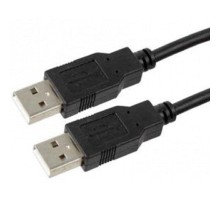 Cablexpert Кабель USB 2.0 Pro , AM/AM, 1.8м, экран, черный, пакет (CCP-USB2-AMAM-6)