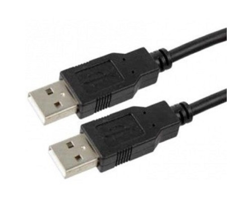 [кабели] Cablexpert Кабель USB 2.0 Pro , AM/AM, 1.8м, экран, черный, пакет (CCP-USB2-AMAM-6)